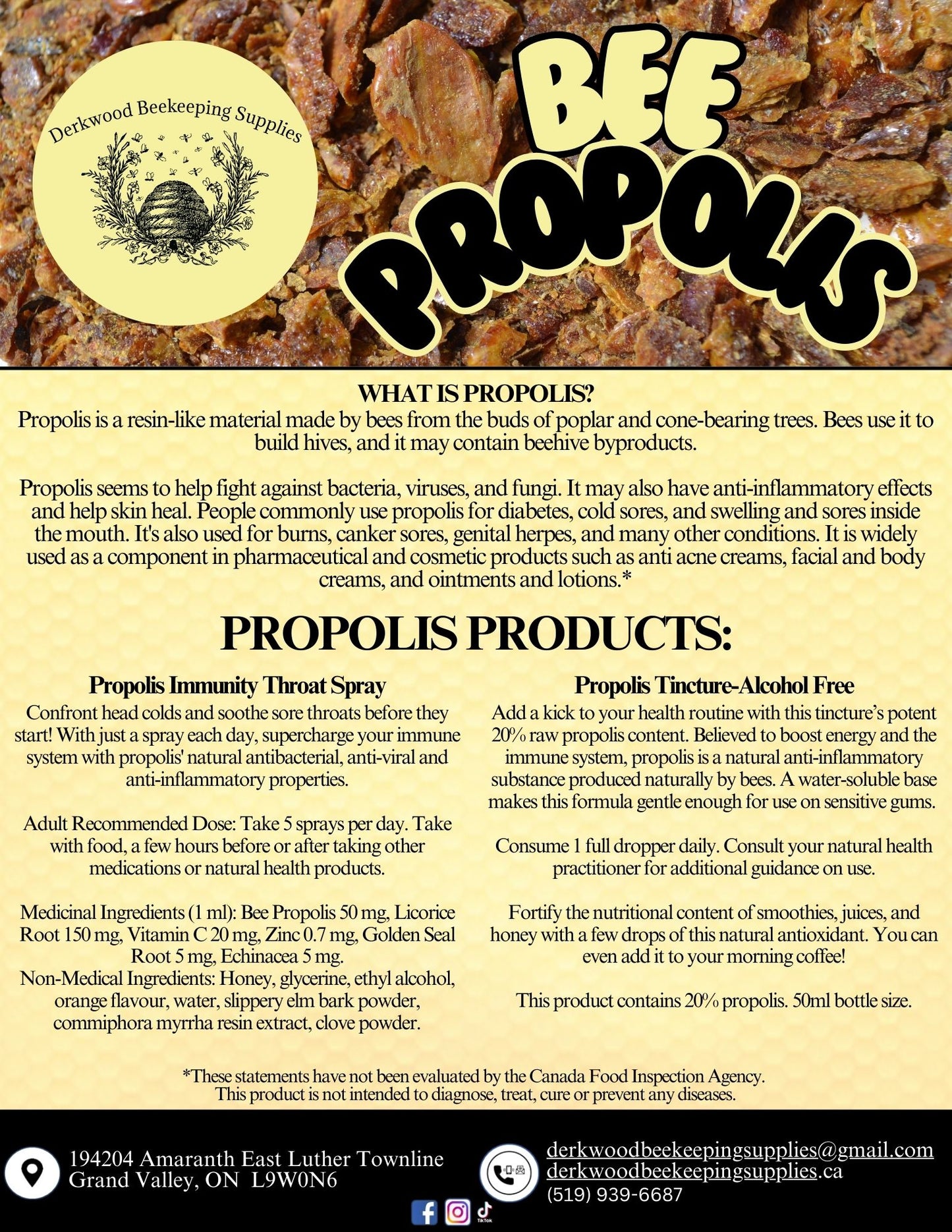 Propolis Immunity Throat Spray