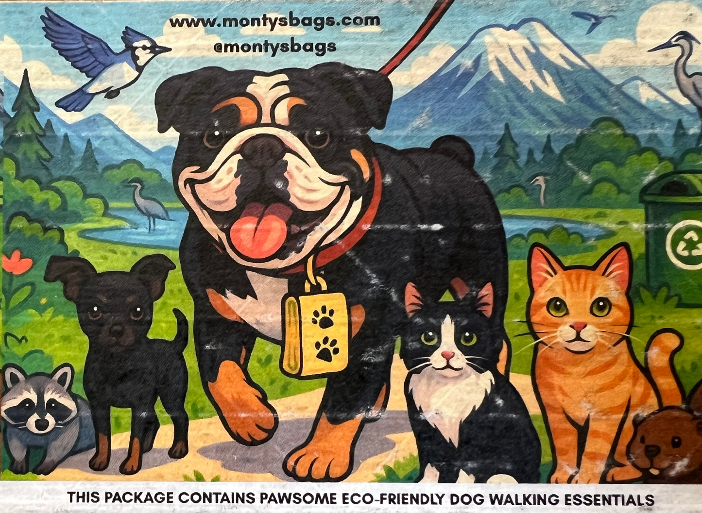 Monty’ Bags-Cornstarch Dog Poop Bags