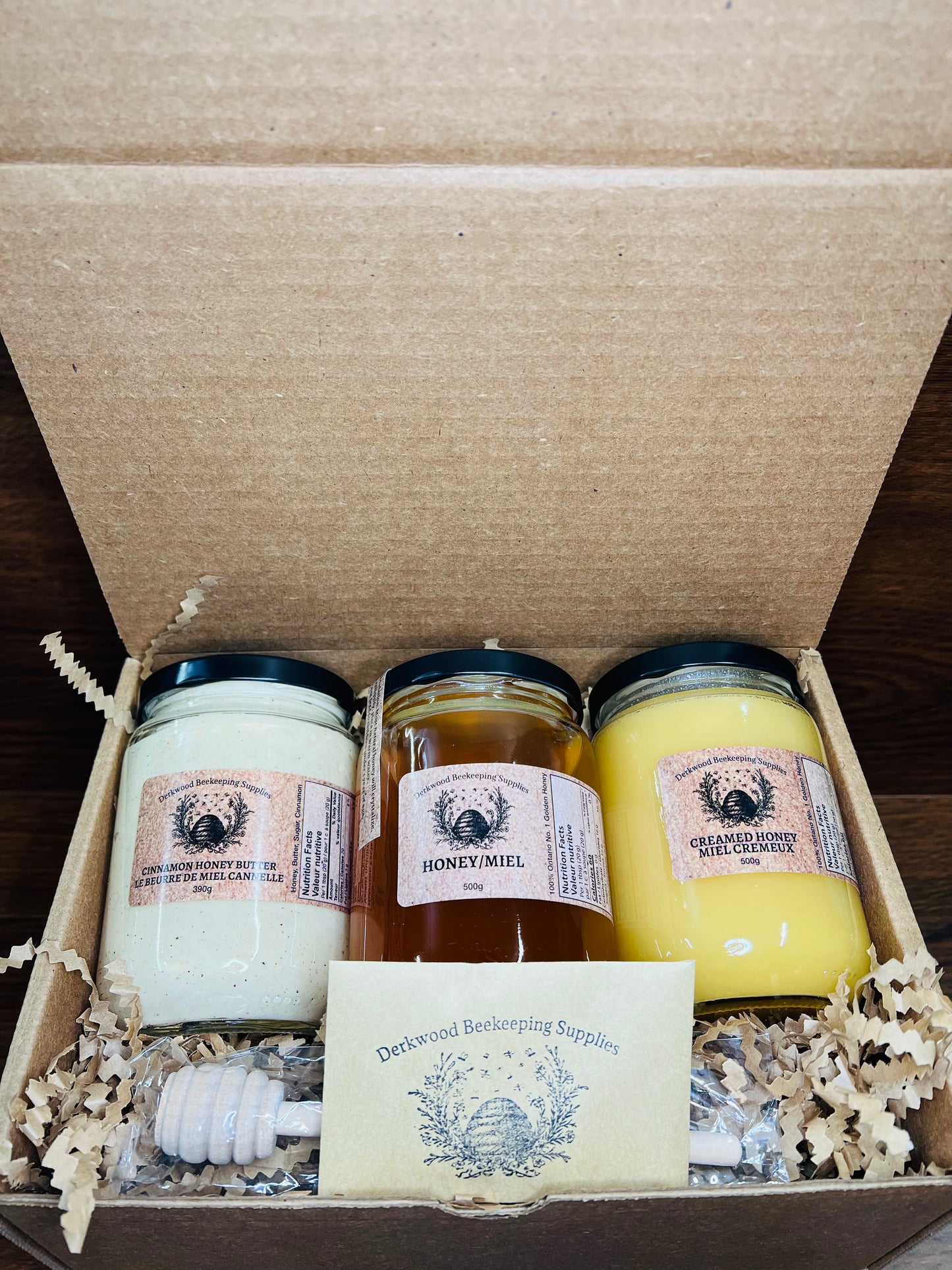 Gift #6-Mixed Honey Products-375ml -SOLD OUT UNTIL NOVEMBER