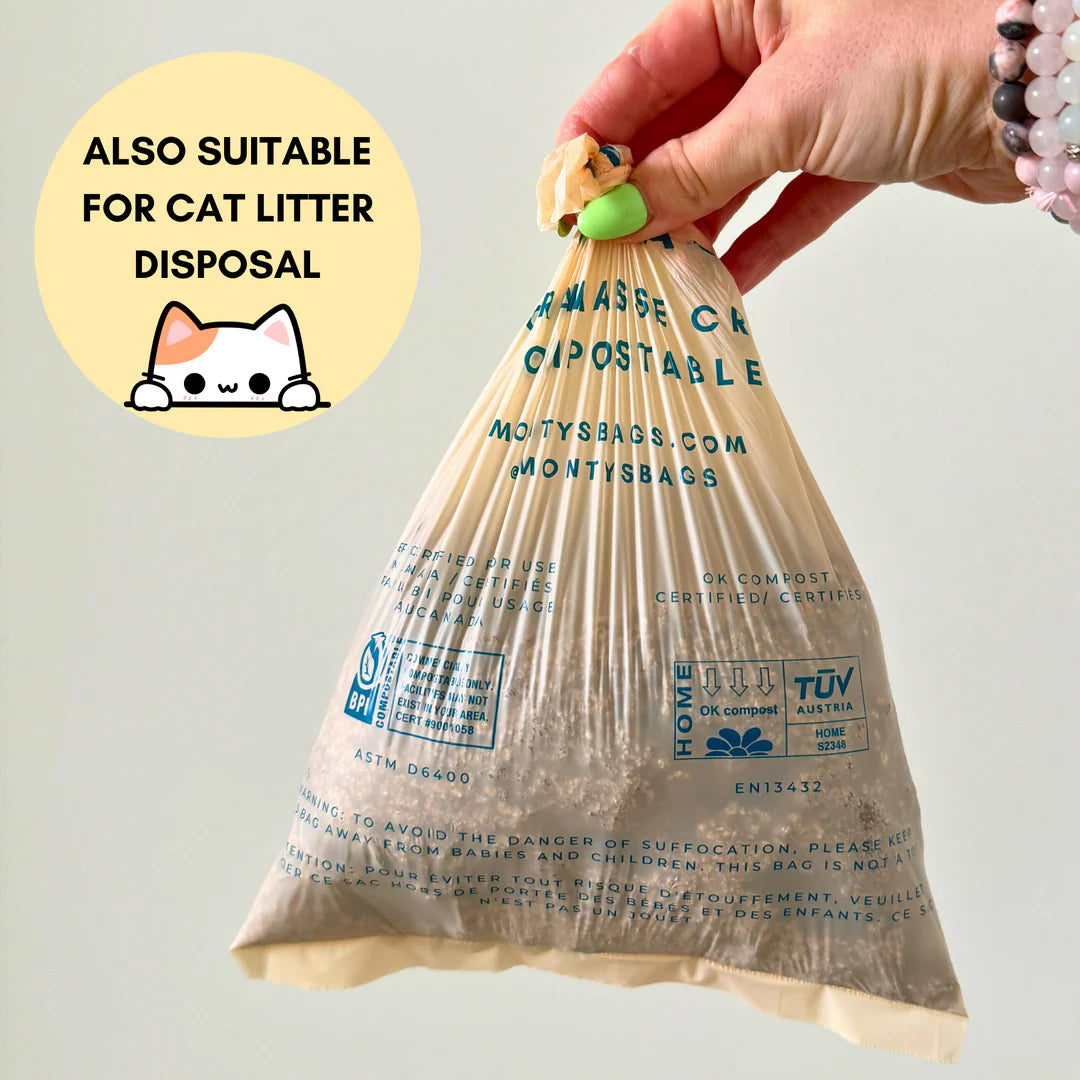 Monty’ Bags-Cornstarch Dog Poop Bags