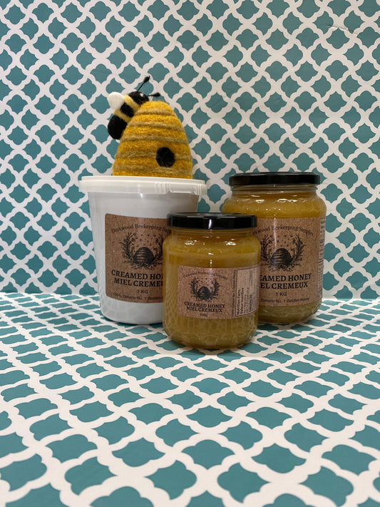 Unpasteurized Creamed Wildflower Honey